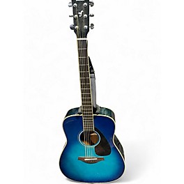 Used Yamaha FG820 Blue Burst Acoustic Guitar