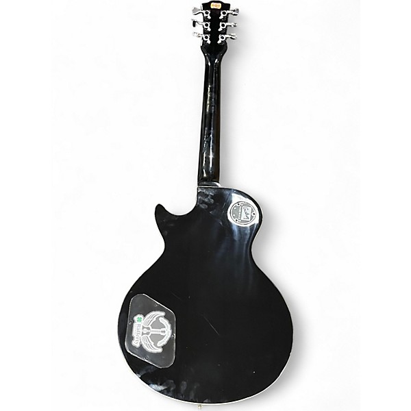 Used Rafferty LP STYLE Black Solid Body Electric Guitar