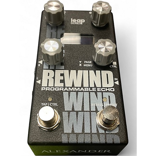 Used Alexander REWIND Effect Pedal