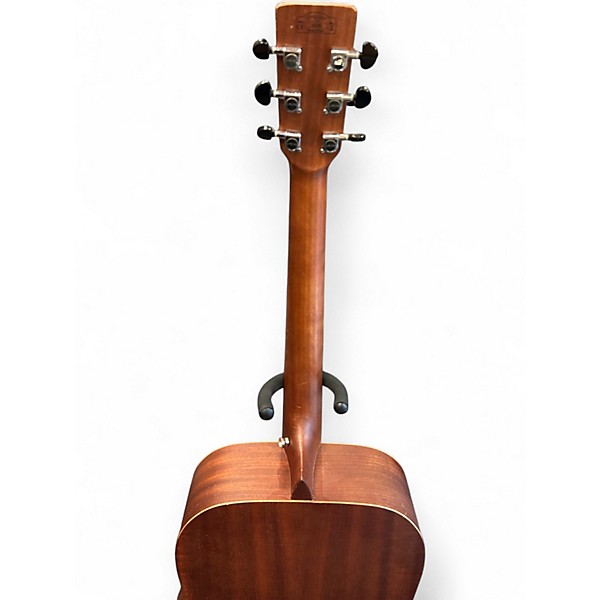 Used Fender CD220SCE Exotic Ash Burl Natural Acoustic Electric Guitar