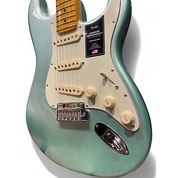 Used Fender American Professional II Stratocaster Seafoam Pearl Solid Body Electric Guitar