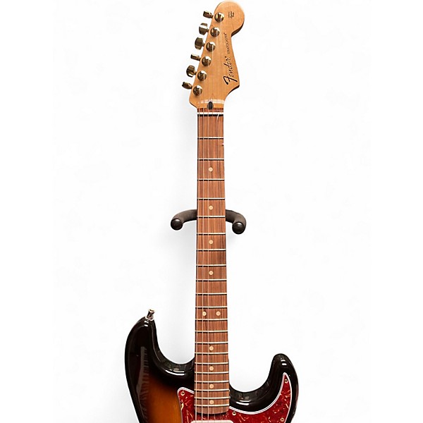 Used Miscellaneous Partscaster Strat Style 3 Tone Sunburst Solid Body Electric Guitar