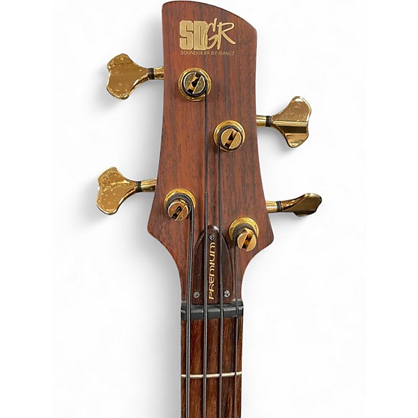 Used Ibanez SR1200E-VNF PREMIUM Natural Electric Bass Guitar