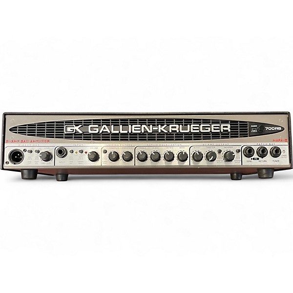 Used Gallien-Krueger 700RB-II 480/50W Bass Amp Head