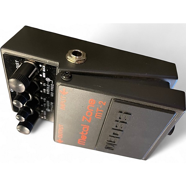 Used BOSS MT2 Metal Zone Distortion Effect Pedal