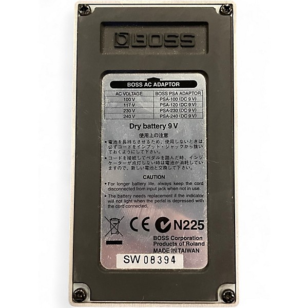 Used BOSS MT2 Metal Zone Distortion Effect Pedal