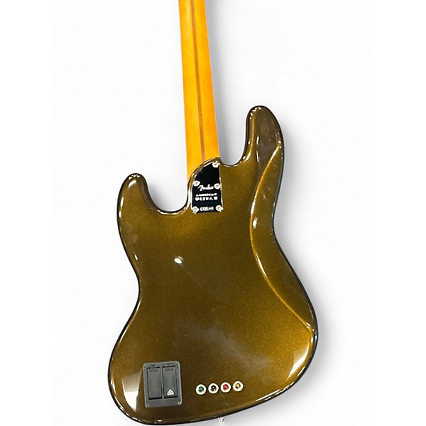 Used Fender american ultra 2 jazz bass texas tea Electric Bass Guitar