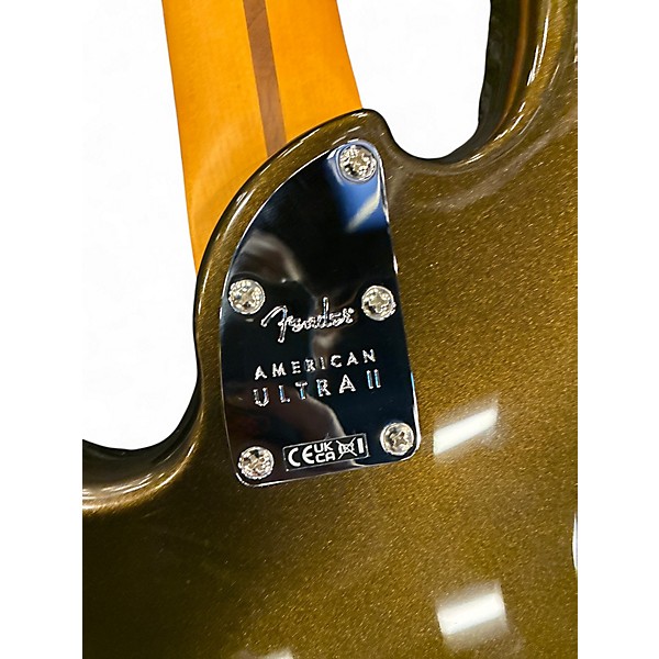 Used Fender american ultra 2 jazz bass texas tea Electric Bass Guitar