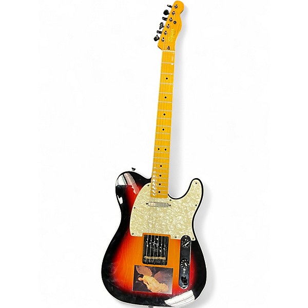 Used Squier Classic Vibe Telecaster 3 Color Sunburst Solid Body Electric Guitar