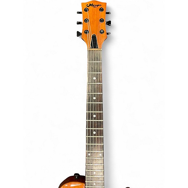 Used Memphis SP200 Natural Solid Body Electric Guitar