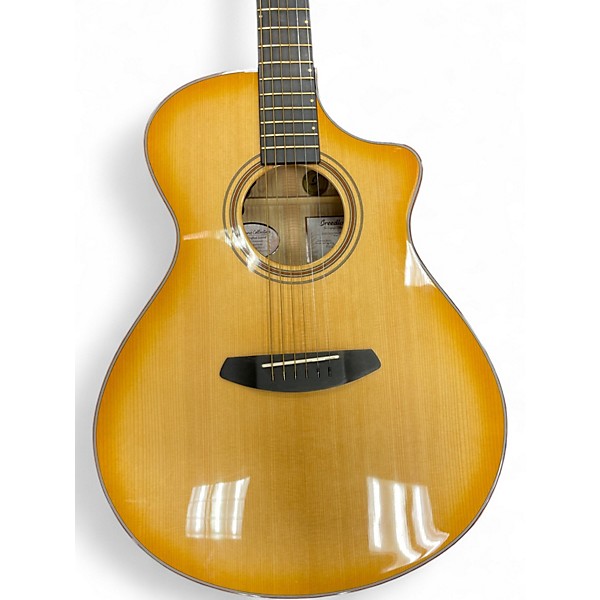 Used Breedlove THE ARTISTIC CONCERT NATURAL SHADOW CE Natural Acoustic Electric Guitar