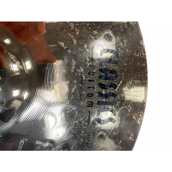 Used MEINL 16in Classic Custom Medium Crash Cymbal