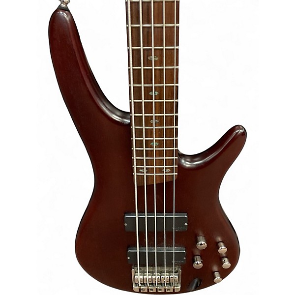Used Ibanez SR505 5 String Mahogany Electric Bass Guitar