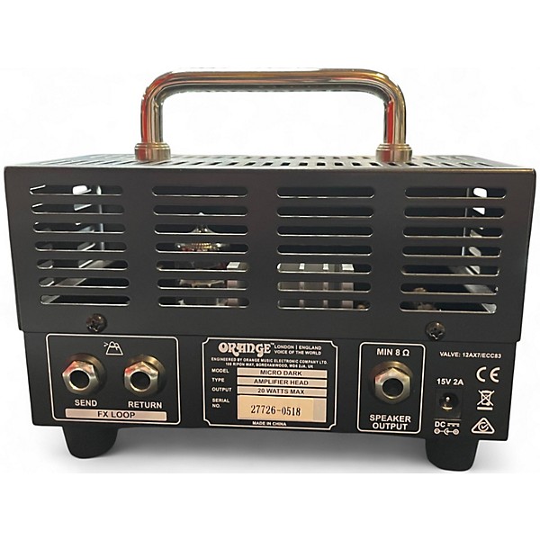 Used Orange Amplifiers Micro Dark 20W Tube Guitar Amp Head
