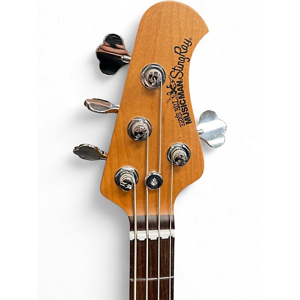 Used Ernie Ball Music Man StingRay Special H Purple Sunset Electric Bass Guitar