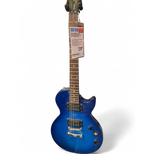 Used Epiphone Les Paul Special II Blue Burst Solid Body Electric Guitar