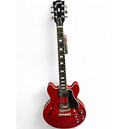 Used Gibson ES339 Candy Apple Red Hollow Body Electric Guitar