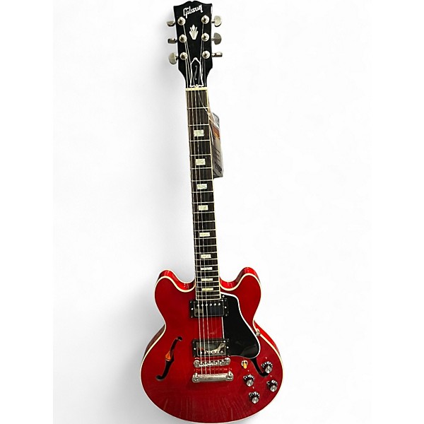 Used Gibson ES339 Candy Apple Red Hollow Body Electric Guitar