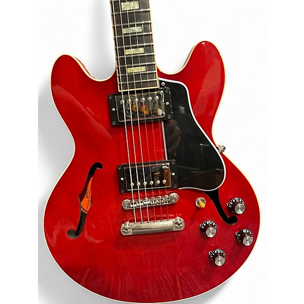 Used Gibson ES339 Candy Apple Red Hollow Body Electric Guitar