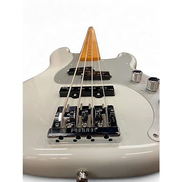 Used Fender American Ultra Precision Bass Avalanche Electric Bass Guitar