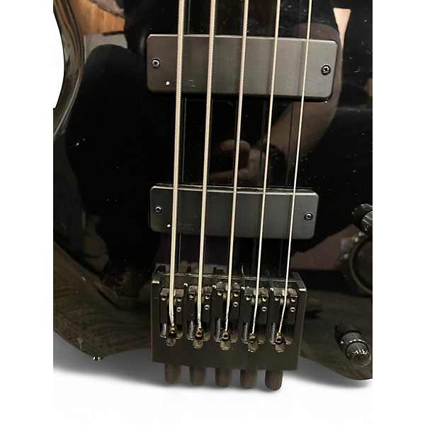 Used Kiesal VADER 5 Black Electric Bass Guitar