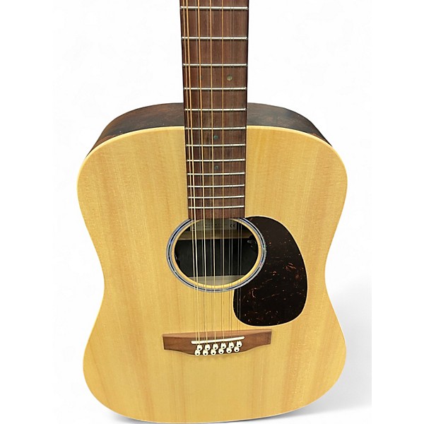 Used Martin D-X2 Natural 12 String Acoustic Guitar
