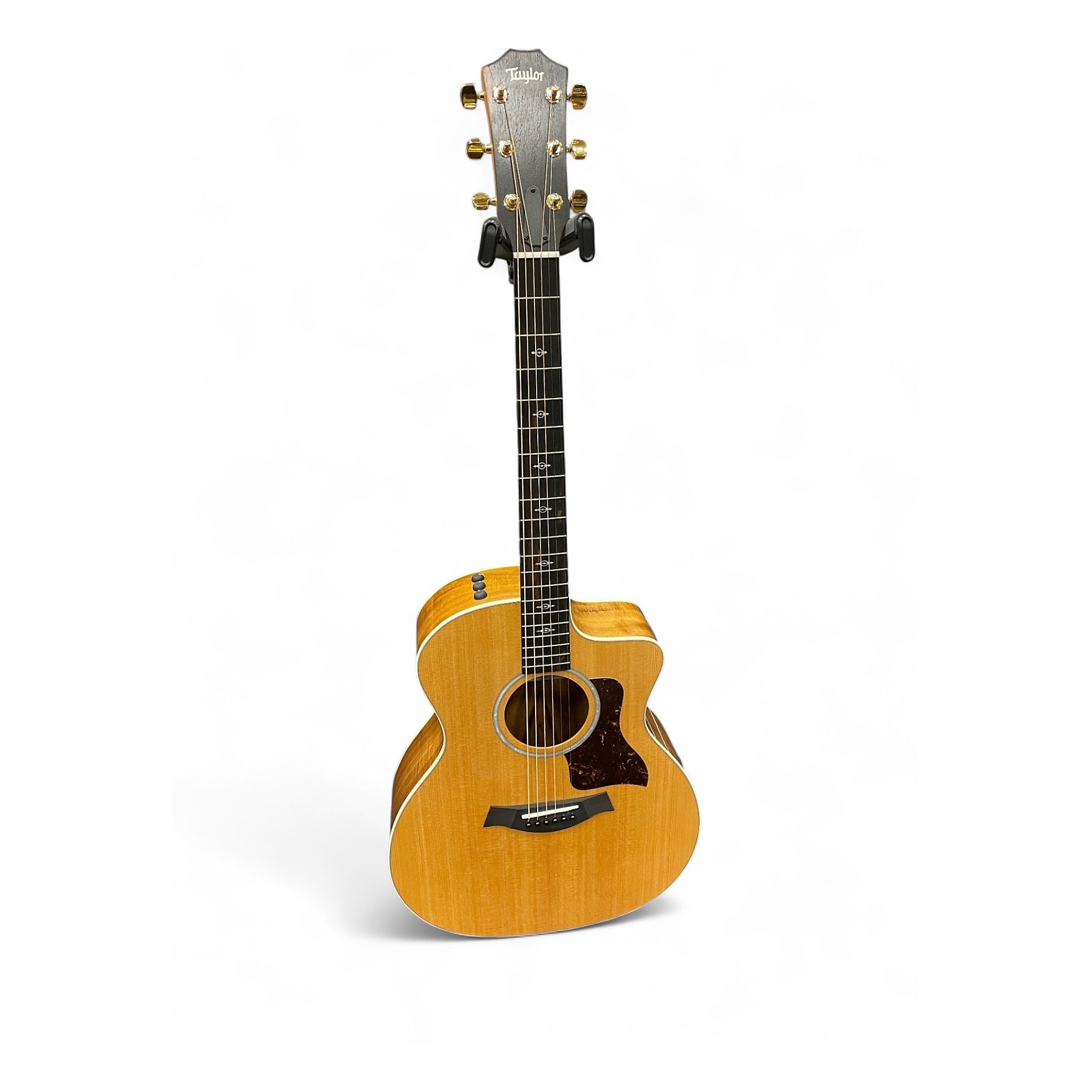 Used Taylor 214ce-K DLX Natural Acoustic Electric Guitar Natural