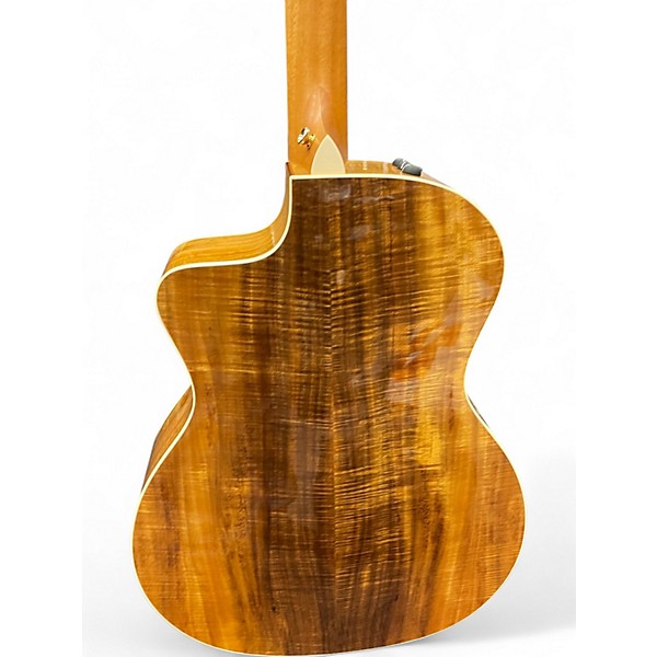 Used Taylor 214ce-K DLX Natural Acoustic Electric Guitar