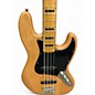 Used Squier Classic Vibe 70s Jazz Bass Natural Electric Bass Guitar