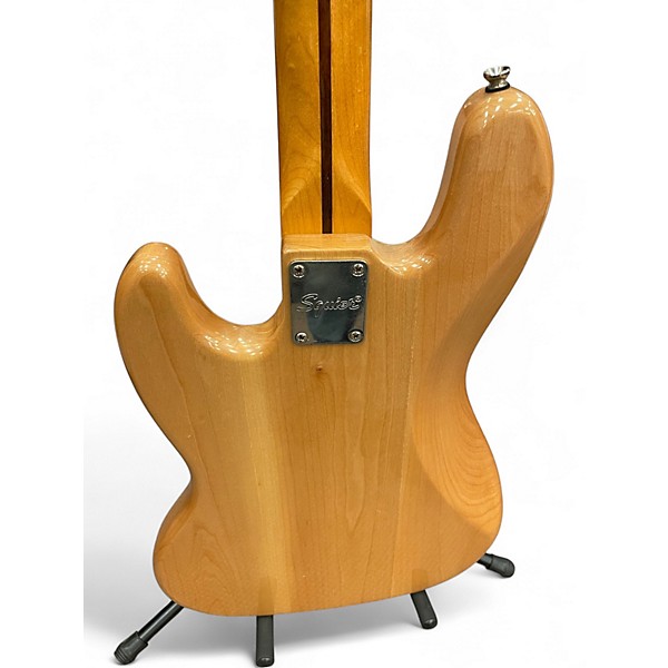 Used Squier Classic Vibe 70s Jazz Bass Natural Electric Bass Guitar