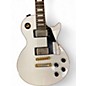 Used Epiphone Les Paul Custom Alpine White Solid Body Electric Guitar