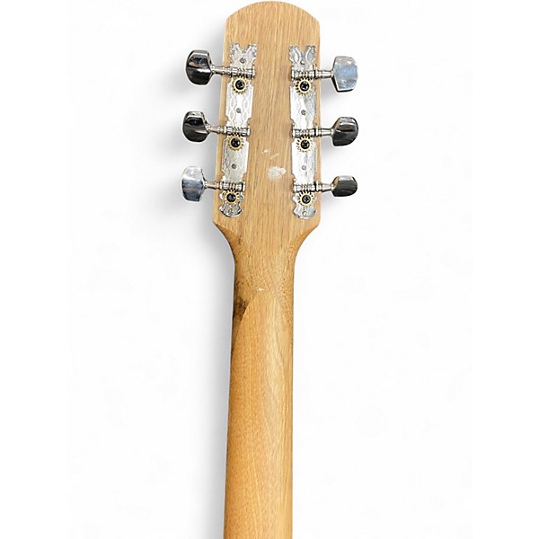 Used Nikko 3896 Bowl Back Acoustic Guitar Red Sunburst Acoustic Guitar