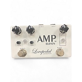 Used Lovepedal Amp Eleven Overdrive Boost Effect Pedal