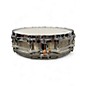 Used Pearl 14X3.5 Free Floating Snare Metallic Silver Drum