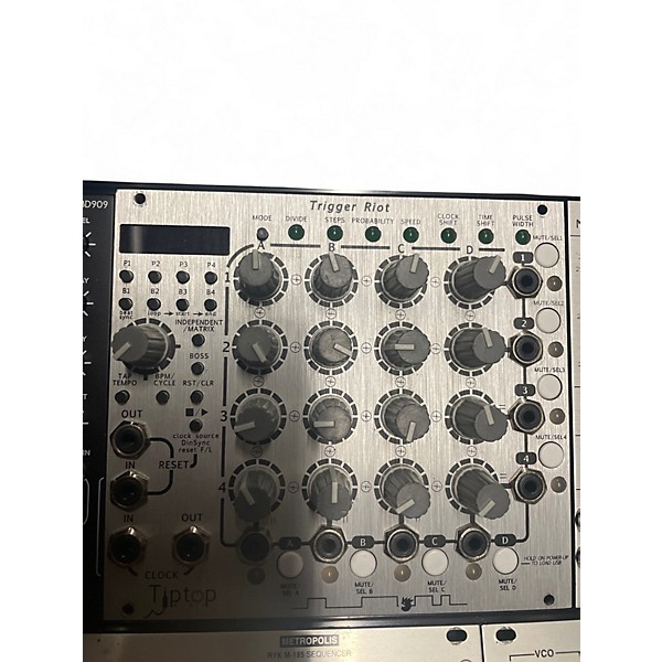 Used Tip Top Trigger Riot Multi Effects Processor
