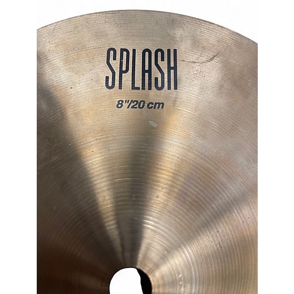 Used Zildjian 8in K Custom Hybrid Splash Cymbal