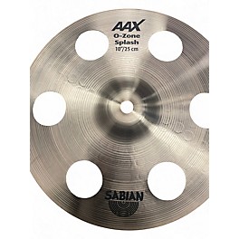 Used SABIAN 10in AAX Ozone Splash Cymbal