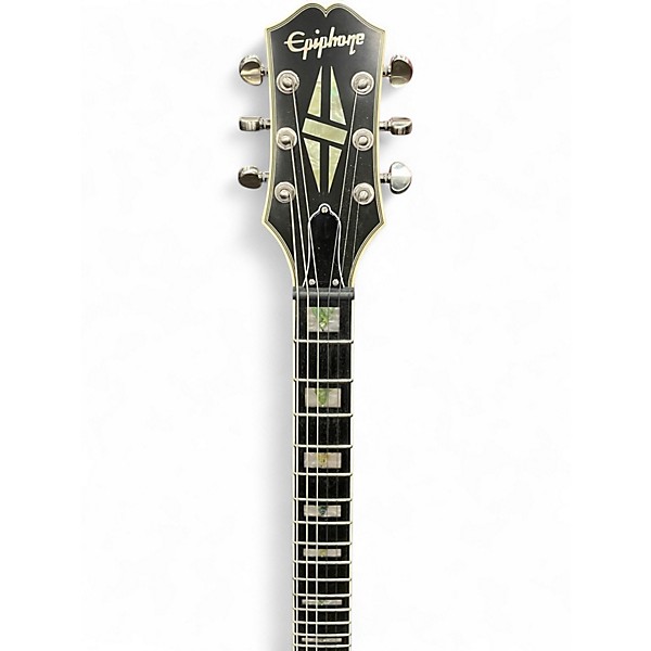 Used Epiphone Les Paul Custom GX Prophecy OLIVE BURST Solid Body Electric Guitar