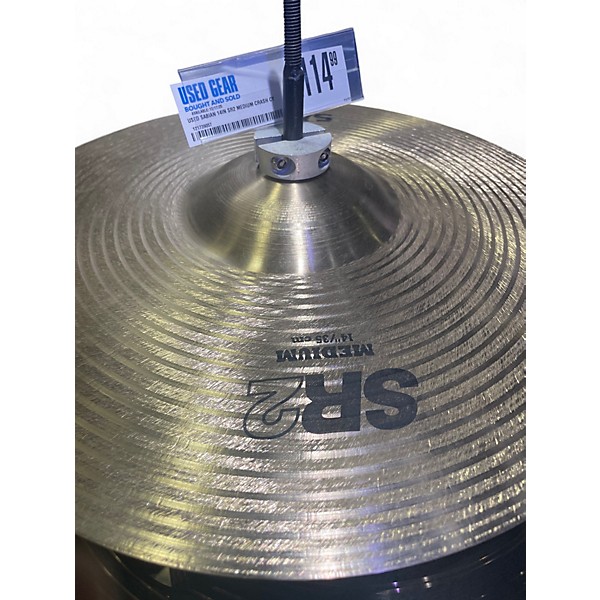 Used SABIAN 14in SR2 Medium Crash Cymbal
