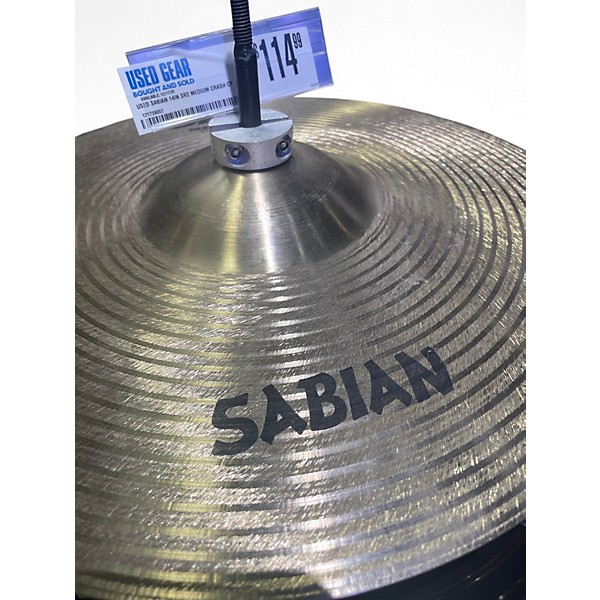 Used SABIAN 14in SR2 Medium Crash Cymbal