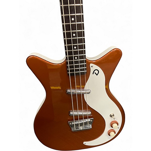 Used Danelectro 59DC Copper Electric Bass Guitar