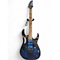 Used Ibanez JEM77P Blue Floral Pattern Solid Body Electric Guitar thumbnail