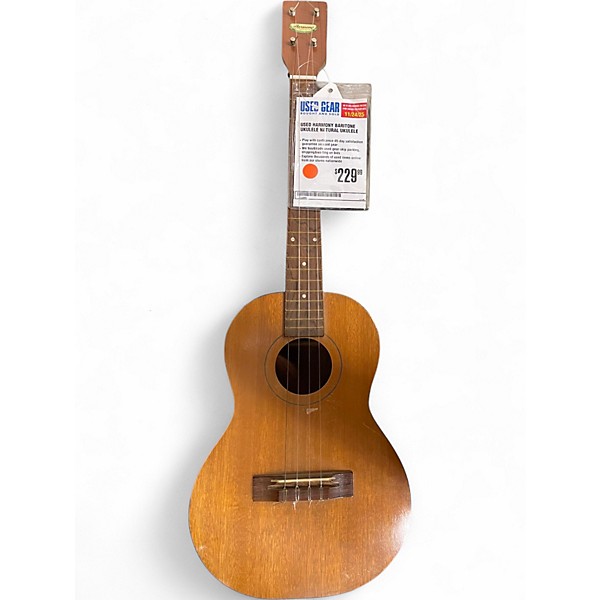 Used Harmony Baritone Ukulele Natural Ukulele