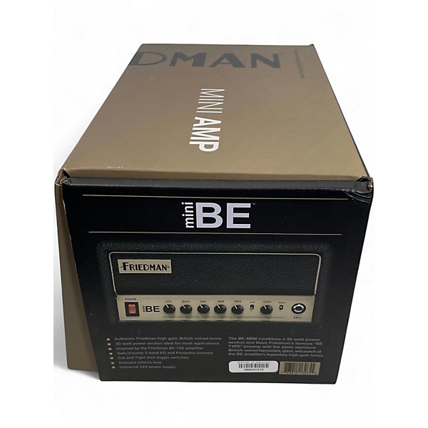 Used Friedman MINI-BE Solid State Guitar Amp Head
