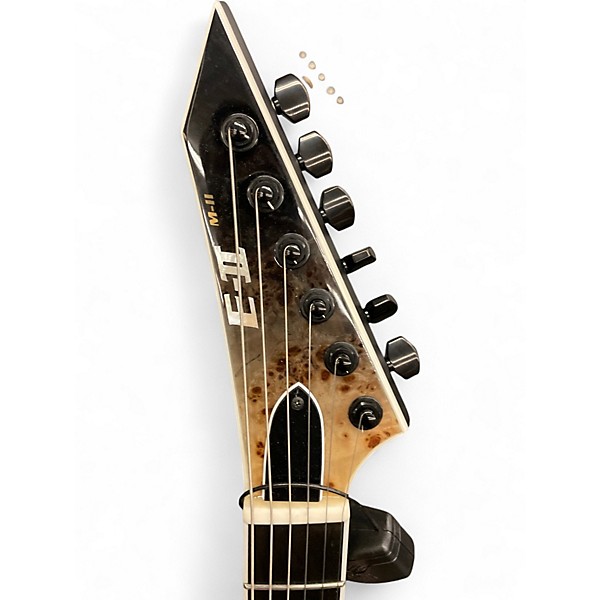 Used 2010s ESP E-II M-2 BLACK NATURAL FADE Solid Body Electric Guitar