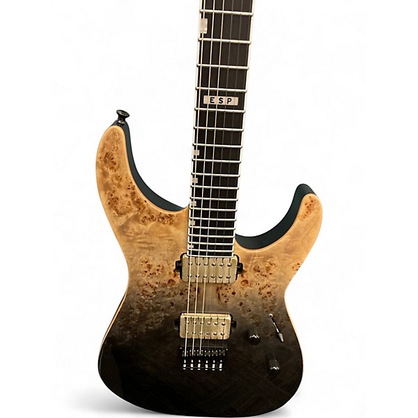 Used 2010s ESP E-II M-2 BLACK NATURAL FADE Solid Body Electric Guitar