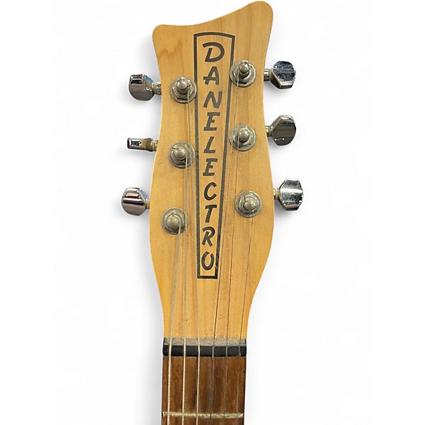 Used Danelectro DANOBLASTER BLUE SPARKLE Solid Body Electric Guitar