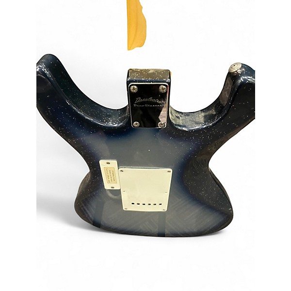 Used Danelectro DANOBLASTER BLUE SPARKLE Solid Body Electric Guitar