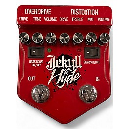 Used Visual Sound V2 JEKYLL AND HYDE Effect Pedal