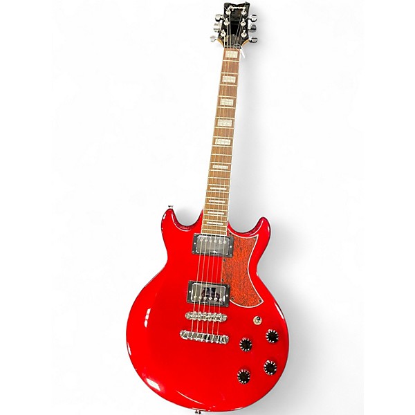 Used Ibanez AX120 Candy Apple Red Solid Body Electric Guitar
